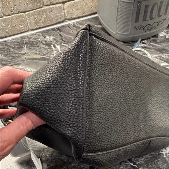 Coach 23 Lana Black Leather Handbag - Picture 4 of 10